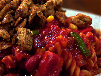 Chilli non carne (vegan)